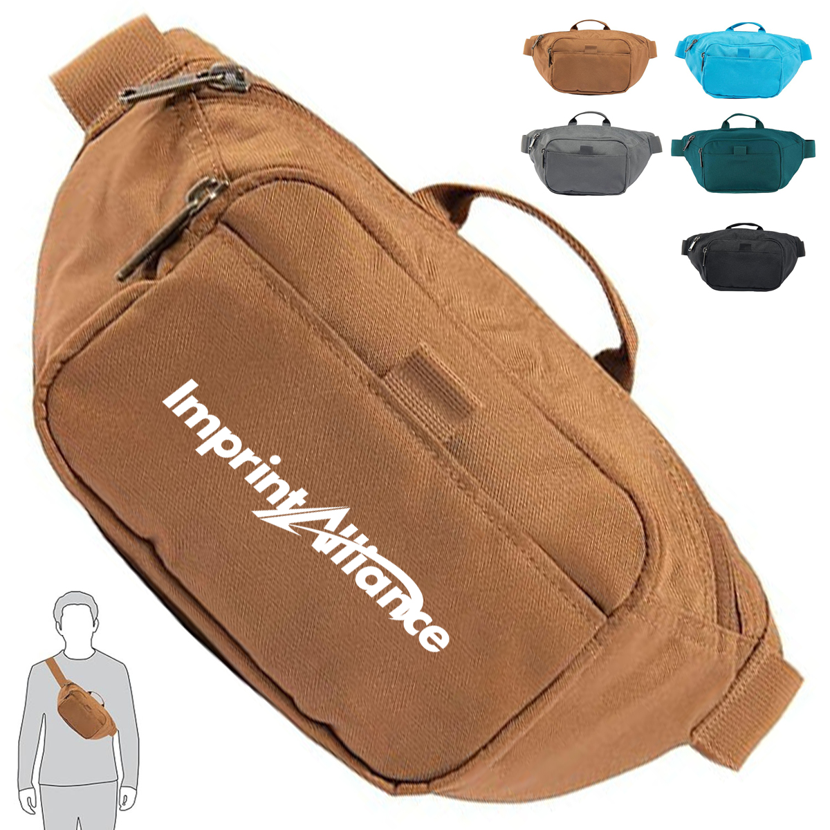 Cycling & Hiking Waist Bag Minimalist Crossbody Chest Sling