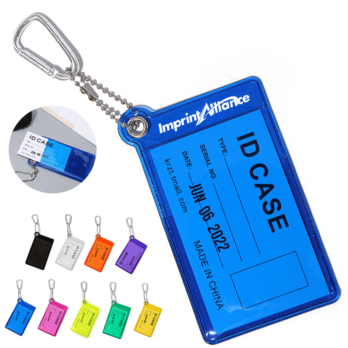 PVC Transparent ID Card Holder