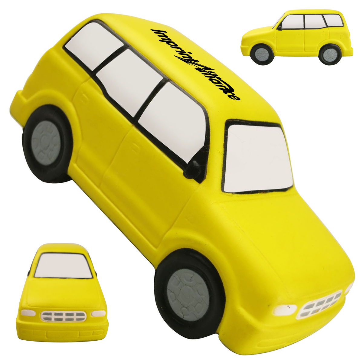 SUV Minivan Car Shaped PU Foam Stress Reliever Toy