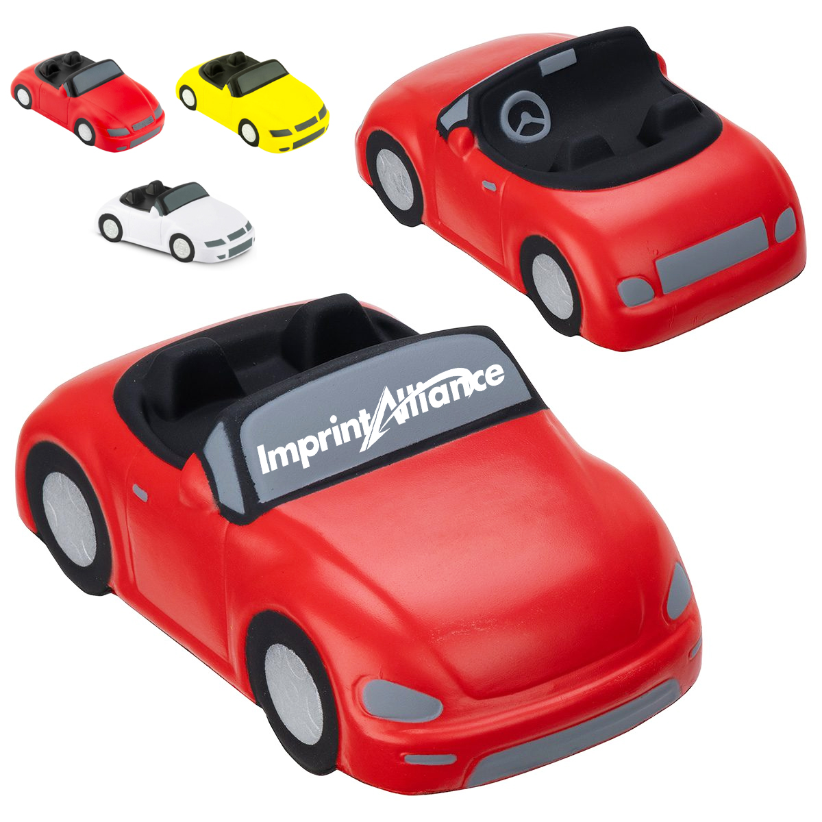 Convertible Sports Car PU Foam Stress Reliever Toy