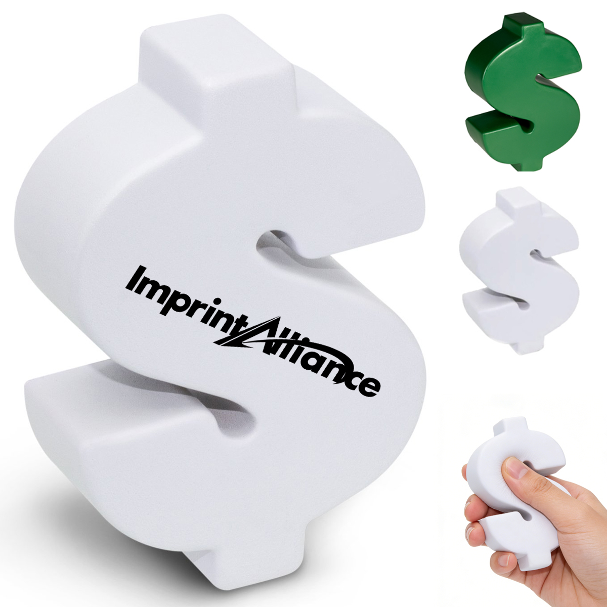 Dollar Sign Shape Money PU Foam Stress Reliever Toy