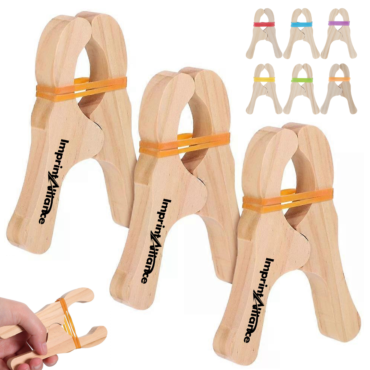 Wooden Jumbo Play Clip Fort Builder Toy
