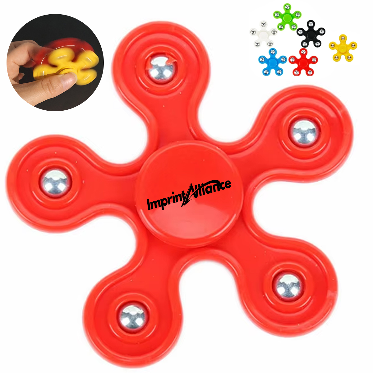 5 Arm Star Fidget Spinner Stress Reliever Toy