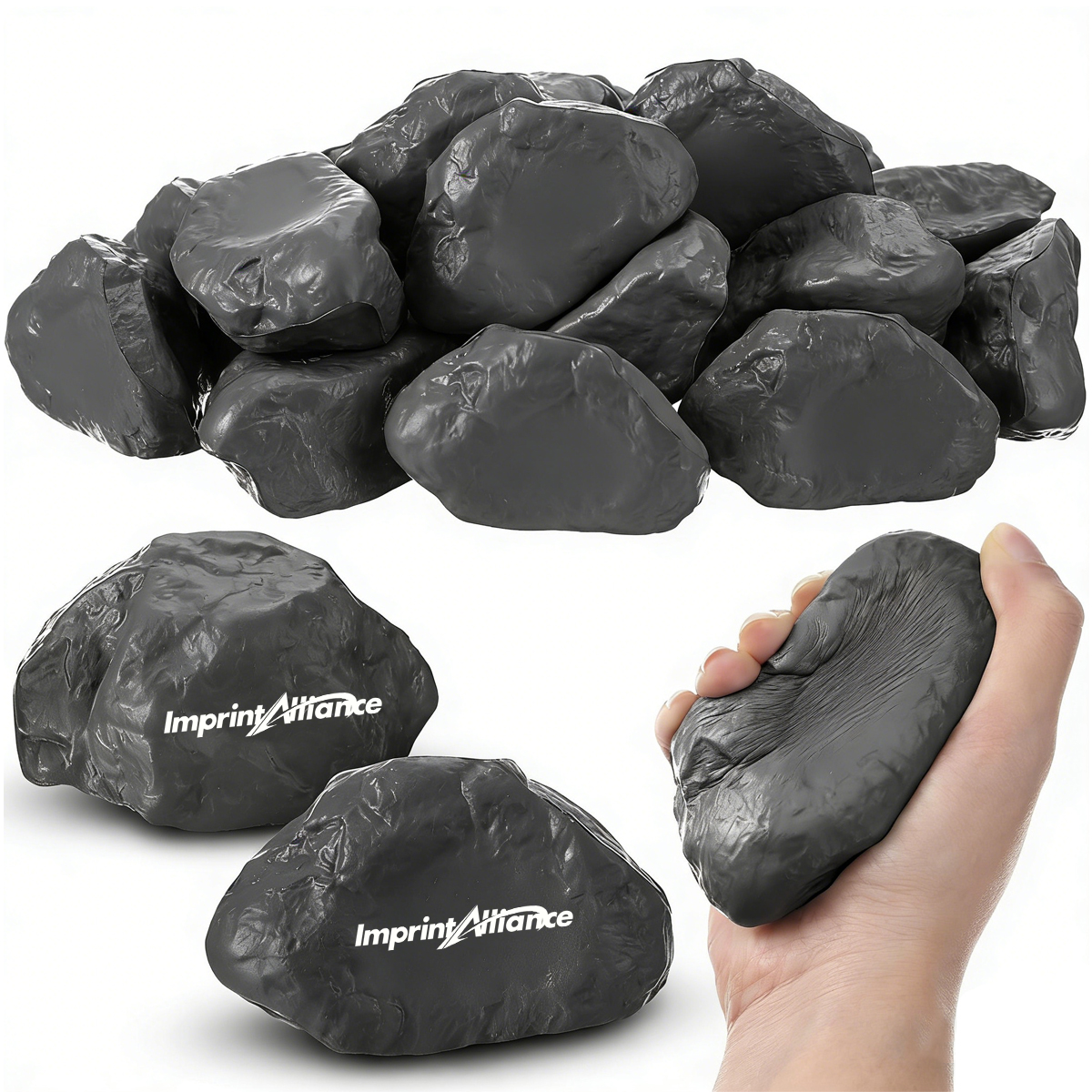 PU Foam Rock Stone Stress Reliever Toy